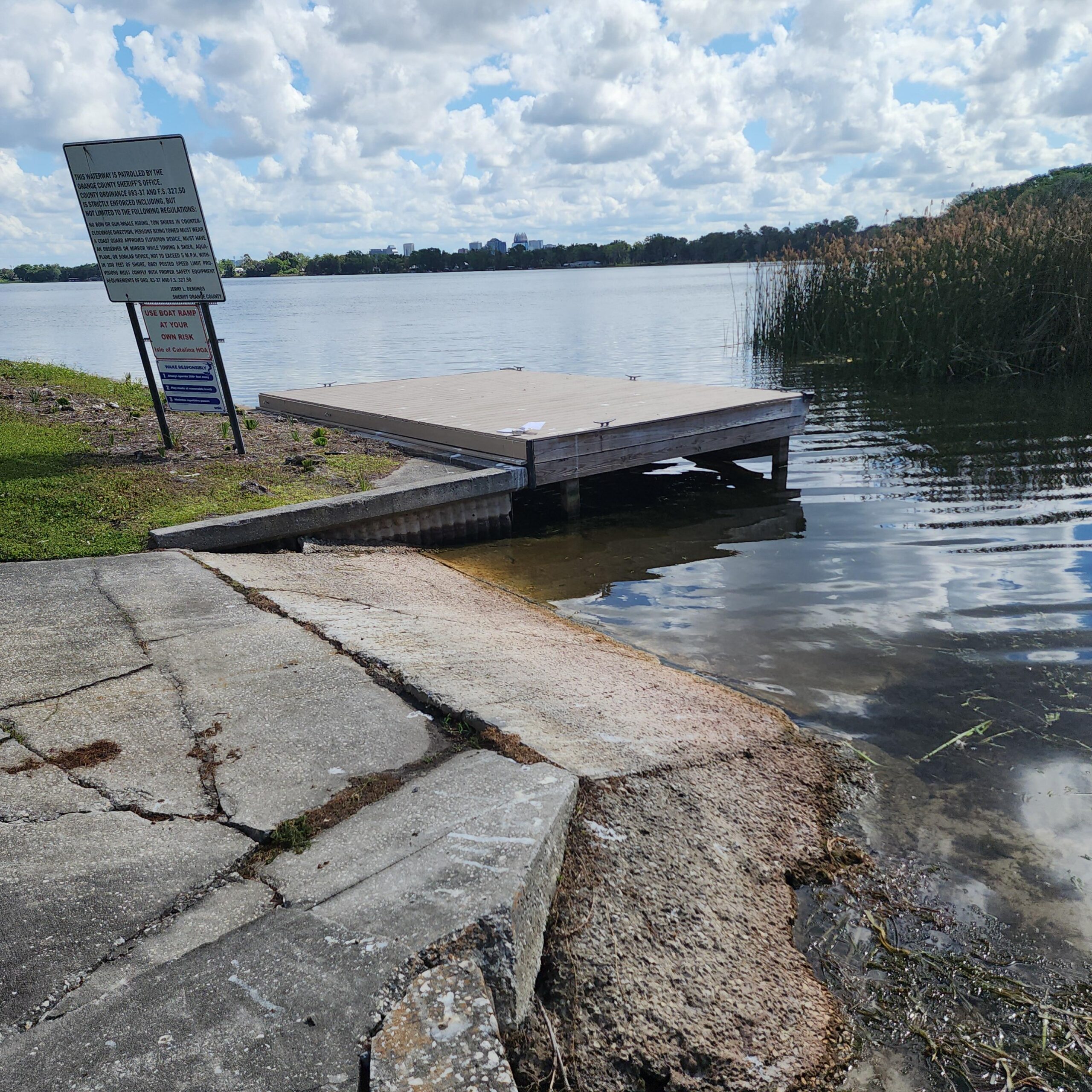 boat ramp